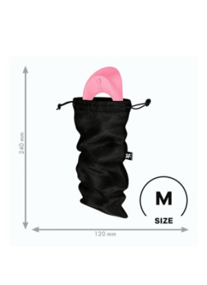 Sac de rangement sextoys noir taille M Treasure Bag Satisfyer - CC597859